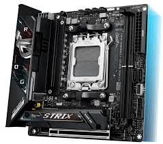 ASUS ROG STRIX B850-I GAMING WIFI AMD B850 AM5 DDR5 6400 DP HDMI 3X M2 USB3.2 WİFİ 6E BT AURA RGB 2.5GBİT LAN ATX ARMOURY CRATE AI SUİTE 3 PCIE SLOT Q RELEASE