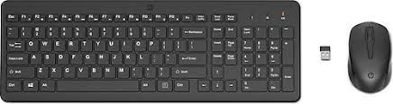 HP 2V9E6AA 330 WIRELESS MOUSE & KEYBOARD COMBO SET ENGLISH - BLACK