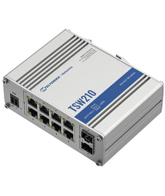 8 x 1 Gbps ETH Port 2 x 1 Gbps SFP Unmanaged Switch