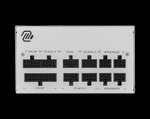 MSI PSU MAG A850GL PCIE5 WHITE 850W 80+ GOLD POWER SUPPLY-BEYAZ