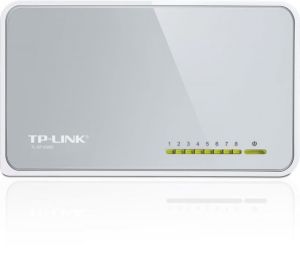 TL-SF1008D 8-Port 10/100Mbps Tak ve Kullan % 60 Enerji Tasarruflu Switch