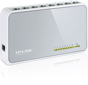 TL-SF1008D 8-Port 10/100Mbps Tak ve Kullan % 60 Enerji Tasarruflu Switch