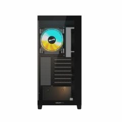 GB-C500P-ST Panoramic Stealth Mid Tower PC Case Tempered Glass 4x ARGB Fan