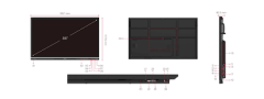 86 VIEWSONIC IFP8651 VIEWBOARD 86 İNÇ 4K İNTERAKTİF DOKUNMATİK EKRAN