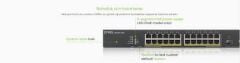ZYXEL NEBULA XGS1930-28HP 24 PORT 24x10/100/1000 + 4x10GL SFP+ L2 HYBRID YÖNETİLEBİLİR POE SWITCH (375 WATT)