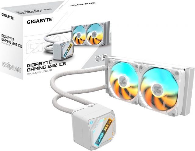 GIGABYTE-GME-240I GME 240I 240mm 2x120mm ARGB Sıvı Soğutma CPU Cooler