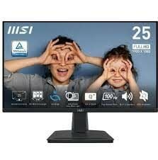 MSI 24.5 PRO MP251 1920x1080 (FHD) FLAT IPS 100HZ 1MS ANTI-GLARE MONITOR