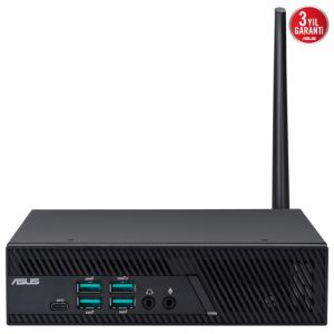 ASUS MINIPC PB62-B3654MH I3-10105-8G-128GB M.2 SSD-DOS-(KM YOK)-3YIL-HDM-2xDP-WiFi-BT-VESA