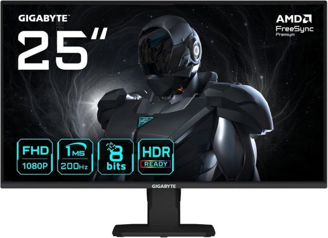 GS25F2 GS25F2 24.5¨ 1920×1080 200Hz 1ms SS IPS HDMI DP HDR10 Gaming Monitör