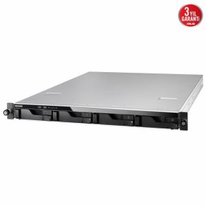 ASUSTOR AS6504RD INTEL C3538 4 YUVALI (4X20TB DESTEĞİ) 8GB DDR4(128GB RAM DESTEĞİ) 1GBE X2 2.5GBE X2 USB 3.2 X4 PSU X2