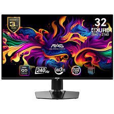 MSI 31.5 MAG 321UPX QD-OLED 3840x2160 (UHD) 16:9 FLAT 240HZ 0.03MS FREESYNC GAMING MONITOR