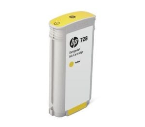 HP F9J65A (728) SARI 130 ML GENIS FORMAT MUREKKEP KARTUSU