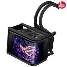 ASUS ROG RYUO IV 360 ARGB HAREKETLİ KAVİSLİ 6 67 INCH AMOLED EKRAN 3D EFEKTLİ VİDEO VE SİSTEM BİLGİLERİ ASETEK EMMA GEN8 V2 POMPA VE AURA EDGE AYDINLATMALI ÖN TAKILI ARGB FANLAR 6 YIL GARANTİ