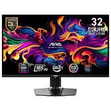 MSI 31.5 MAG 321UP QD-OLED X24 3840 x 2160 (UHD) 16:9 FLAT QD-OLED 240HZ 0.03MS FREESYNC PREMIUM PRO PIVOT GAMING MONITOR