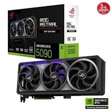 ASUS ROG-ASTRAL-RTX5090-O32G-BTF-GAMING-NVIDIA-GEFORCE-RTX 5090-32GB GDDR7-512bit--OC-2xHDMI-3xDP-RGB-DLSS4 EKRAN KARTI