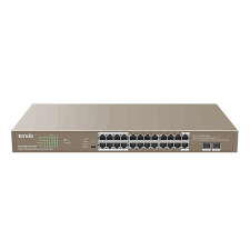 TEG1126P-24-410W TEG1126P-24-410W 24GE+2SFP Ethernet Switch With 24-Port PoE