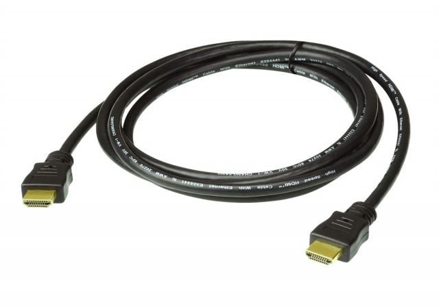 ATEN 2L-7D01H 1M HDMI KABLO 1.4 M/M 30AWG GOLD BLACK