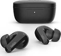 Belkin SOUNDFORM Flow Noise Cancelling Kulaklık - Siyah