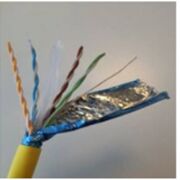 Cat6A F/FTP LSZH Makara 4P 500m Sarı