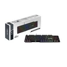 MSI GG VIGOR GK41 LR TR MEKANIK GAMING KLAVYE KAILH LINEAR RED SWITCHES, 10 BOLGEDE 10 DAN FAZLA RGB LED AYDINLATMA EFEKTI. TURKCE Q