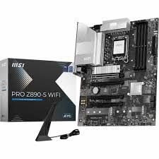 MSI MB PRO Z890-S WIFI SOKET 1851 DDR5 8600MHZ(OC) USB 20Gbps3xM.2 2xTB4 HDMI DISPLAY 2.5G LAN WIFI7 ATX