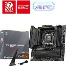 MSI MAG B850M MORTAR WIFI AM5 DDR5 8200MHZ(OC) HDMI 3X M.2 USB 20GBS 5G LAN WI-FI 7 MATX