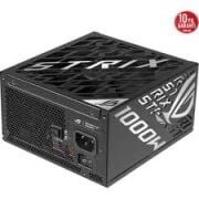 ASUS ROG STRIX 1000W PLATINUM PSU – 80 PLUS PLATINUM, CYBENETICS PLATINUM, ATX 3.1, PCIe 5.1, 12V-2X6, 10 YIL GARANTİ