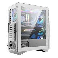 MSI MPG GUNGNIR 110R WHITE TEMPERLI CAM 3 X A-RGB FAN, 1x120MM FAN ATX BEYAZ GAMING BILGISAYAR KASASI