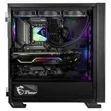 MSI MAG VAMPIRIC 300R Lamine Temperli Cam 1 x A-RGB Fan 1 x 120mm Fan ATX Gaming Bilgisayar Kasası