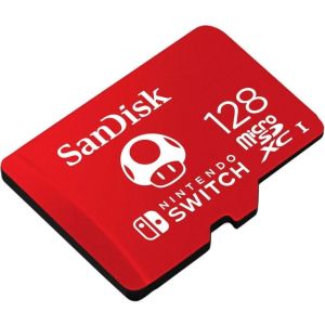 SDSQXAO-128G-GN3ZN 128GB Nintendo MicroSDXC UHS-I card 100MB/s 90MB/s