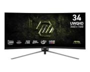 MSI 34 MAG 345CQRF E20 3440x1440 (UWQHD) 21:9 CURVE 1000R RAPID VA 200HZ 0.5MS (GtG Min.) FREESYNC PREMIUM GAMING MONITOR