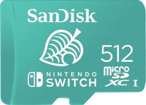 SDSQXAO-512G-GN3ZN 512GB microSDXC UHS-I card for Nintendo Switch 100MB/s 90MB/s