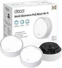 TP-LINK DECO X50-PoE AX3000 MBPS TUM EV WI-FI 6 SİSTEMİ (İKİLİ PAKET)