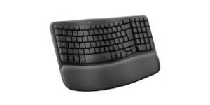 LOGITECH WAVE KEYS KABLOSUZ ERGONOMİK KLAVYE (TUR TUŞ DİZİLİMİ) GRAFIT -920-012311