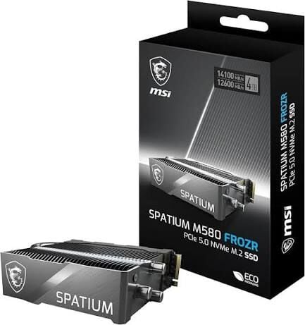 MSI SSD SPATIUM M580 PCIE 5.0 NVME M.2 4TB