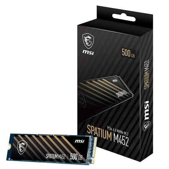 MSI SSD SPATIUM M452 PCIe 4.0 NVMe M.2 500GB