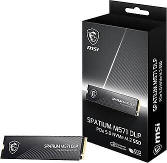 MSI SSD SPATIUM M571 DLP PCIE 5.0 NVME M.2 2TB R:14500 W:11000