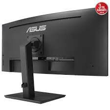34 ASUS VA34VCPSN CURVED 1500R VA 3440 x 1440 (WUHD) 21:9 180HZ 1MS FRAMELESS USB-C PD 65W RJ45 USB HUB LOW BLUE LİGHT FLİCKER FREE ERGONOMİC DESİGN WALL MOUNTABLE GREEN SUSTAİNABİLİTY DOCKING MONITOR