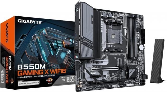 B550M-GAM-X-WIFI6 B550M-GAM-X-WIFI6 3200MHz DDR4 AM4 M.2 HDMI DP Micro-ATX Anakart