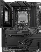 ASUS ROG CROSSHAIR X870E DARK HERO AMD X870E AM5 DDR5 9600 HDMI 2XUSB4 5X M2 USB3.2 WİFİ 7 + BT AURA RGB 10GBİT + 5GBİT LAN ATX 20+2+2 GÜÇ AŞAMALARI ÇİFT USB4 5XM.2 SLOT Wİ-Fİ 7 AI OVERCLOCKİNG