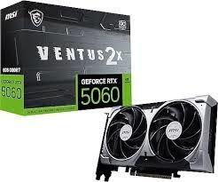 MSI VGA GEFORCE RTX 5060 8G VENTUS 2X OC RTX5060 8GB GDDR7 128B DX12 PCIE 5.0 X16 (3XDP 1XHDMI)