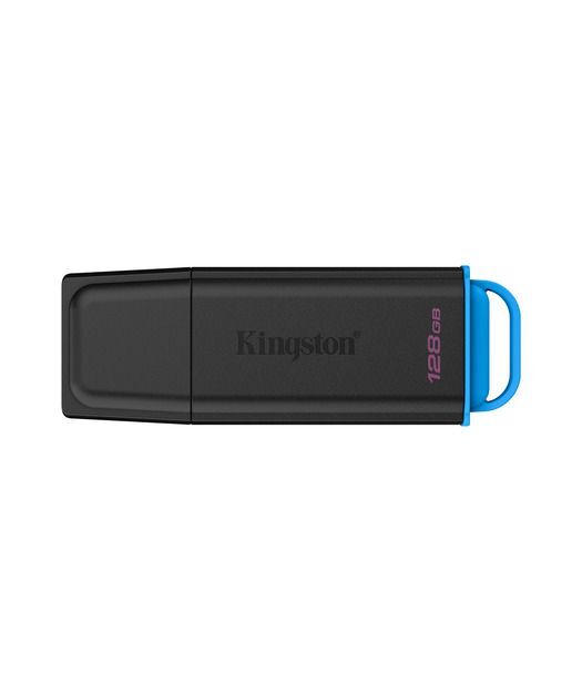 Kingston 128GB Portable USB 3.2 Gen 1 DataTraveler Exodia Black/Blue