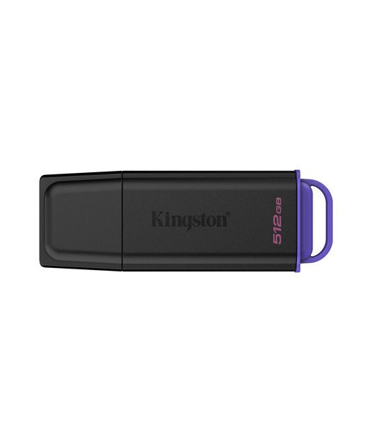 Kingston 512GB Portable USB 3.2 Gen 1 DataTraveler Exodia Black/Purple