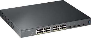 ZYXEL XGS2210-28HP 24 PORT GIGABIT + 4x10G SFP PORT L2 YÖNETİLEBİLİR POE SWITCH (375 Watt)