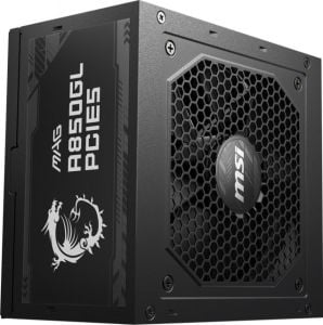 MSI PSU MAG A850GL PCIE5 850W 80+ GOLD FULL MODULAR POWER SUPPLY
