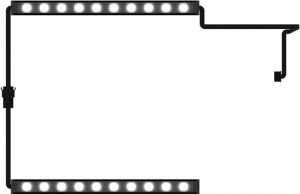 AH-2UGKK-A1 EASY INSTALLATION: Comes with two RGB underglow modules with adhesive