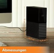WD 22TB My Book 3.5'' Usb3 WDBBGB0220HBK-EESN