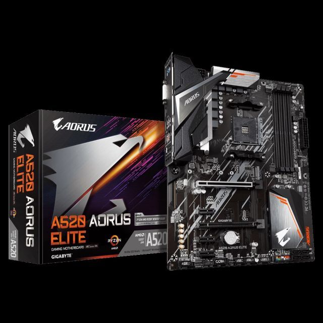 A520-AORUS-ELITE MAB AMD A520 AM4 DDR4 AORUS ELITE
