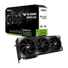 ASUS VGA TUF-RTX5080-O16G-GAMING-NVIDIA-GEFORCE-RTX 5080-16GB GDDR7-256bit--OC-2xHDMI-3xDP-RGB-DLSS4 EKRAN KARTI