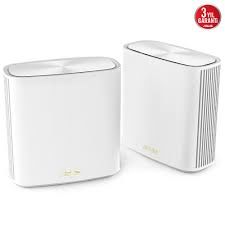 ASUS ZENWİFİ XD6 (BEYAZ İKİLİ PAKET) KABLOSUZ MESH SİSTEMİ AX5400 WİFİ6 DUAL-BAND AİPROTECTİON AİMESH